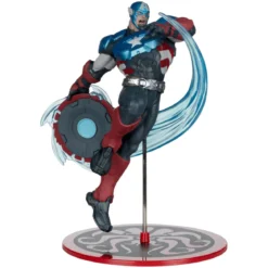 Marvel Rivals Collection 1/10 Actionfigur Captain America