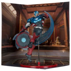 Marvel Rivals Collection 1/10 Actionfigur Captain America