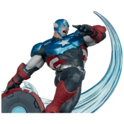 Marvel Rivals Collection 1/10 Actionfigur Captain America