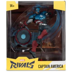 Marvel Rivals Collection 1/10 Actionfigur Captain America