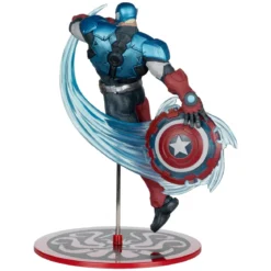 Marvel Rivals Collection 1/10 Actionfigur Captain America