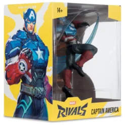 Marvel Rivals Collection 1/10 Actionfigur Captain America