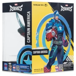 Marvel Rivals Collection 1/10 Actionfigur Captain America