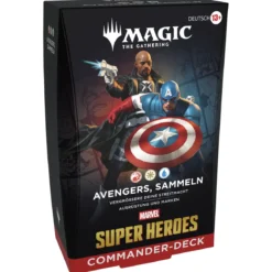 Marvel Super Heroes Avengers Commander Deck deutsche Version - Magic The Gathering