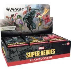 Marvel Super Heroes Play Booster deutsche Version - Magic The Gathering Display