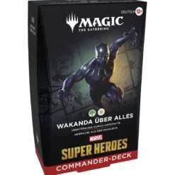 Marvel Super Heroes Wakanda Über Alles Commander Deck deutsche Version - Magic The Gathering