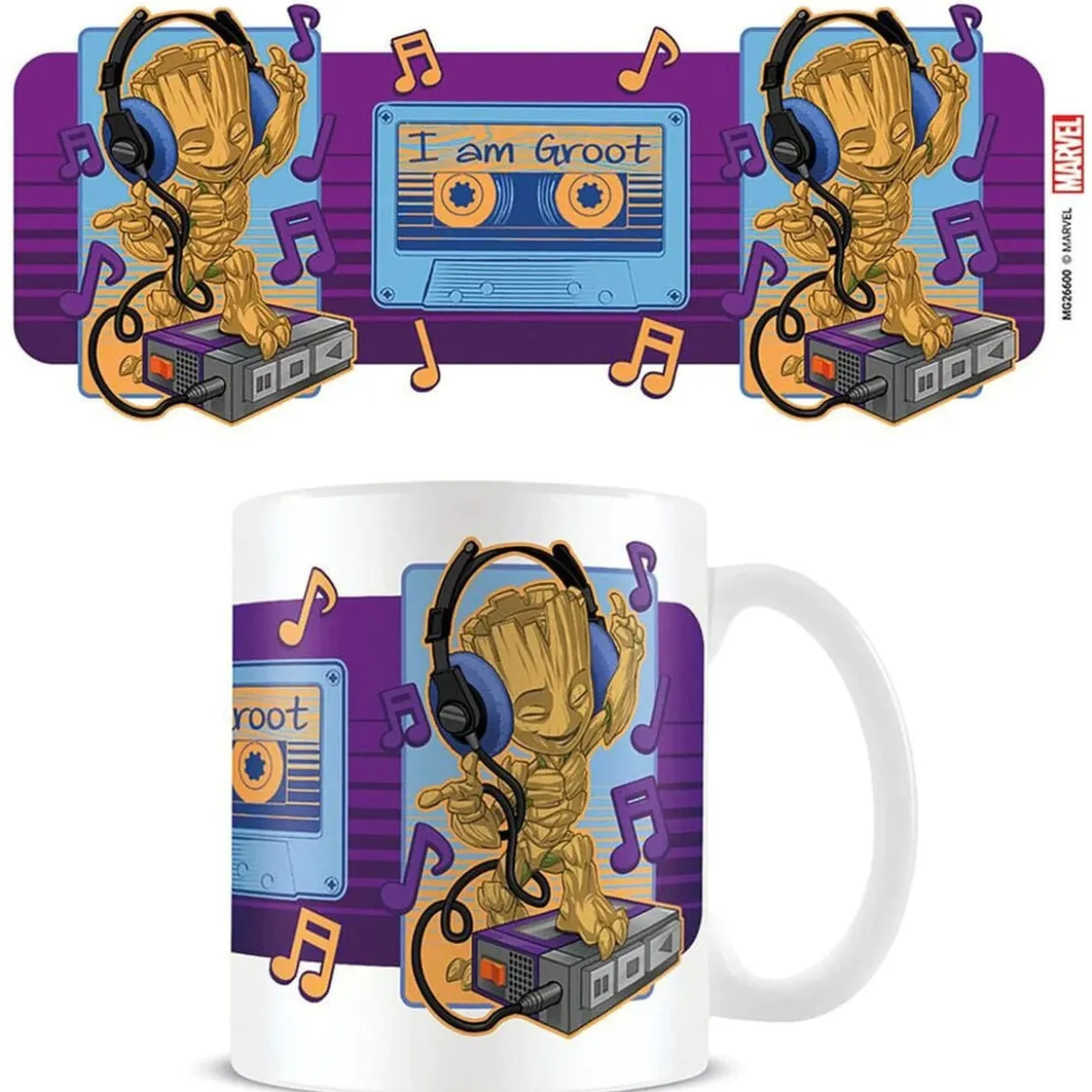 Marvel Tasse Guardians of the Galaxy Groot Cassette