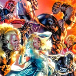 Marvel X-Men Kunstdruck The Brotherhood of Mutants by Felipe Massafera 46 x 66 cm - ungerahmt