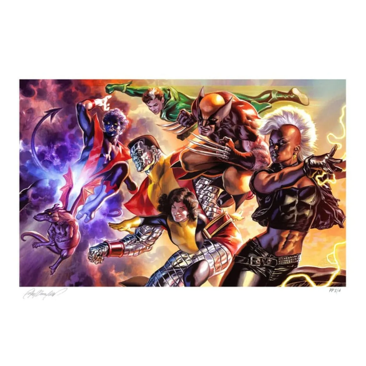 Marvel X-Men Kunstdruck The X-Men by Felipe Massafera 46 x 66 cm - ungerahmt