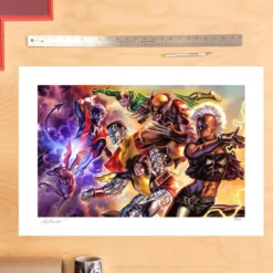 Marvel X-Men Kunstdruck The X-Men by Felipe Massafera 46 x 66 cm - ungerahmt