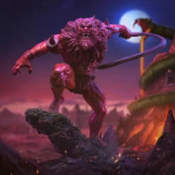 Masters of the Universe Art Scale Statue 1/10 Red Beast Man (Exclusive 2024) 23 cm