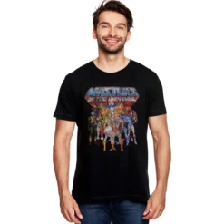Masters of the Universe - Characters Distressed T-Shirt schwarz