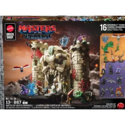 Masters of the Universe Mattel Brick Shop Bauset Castle