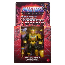 Masters of the Universe x Transformers Actionfigur Bumblebee Armor Man-At-Arms heo European Exclusive 14 cm