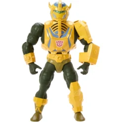 Masters of the Universe x Transformers Actionfigur Bumblebee Armor Man-At-Arms heo European Exclusive 14 cm
