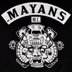 Mayans MC - Logo T-Shirt schwarz
