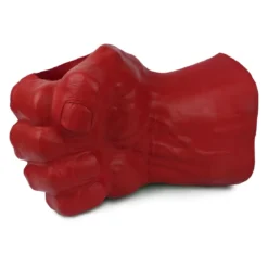 Mega Faust Getränkehalter für Hulk Fans rot