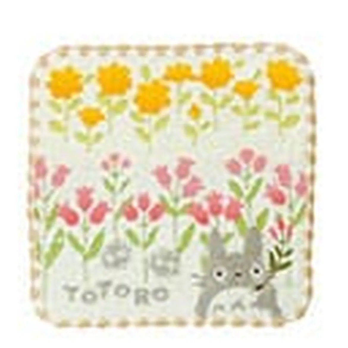 Mein Nachbar Totoro Mini-Handtuch Wild flowers 25 x 25 cm
