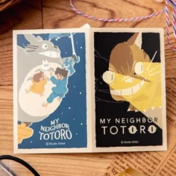 Mein Nachbar Totoro Sticker Catbus & Flying Totoro Retro