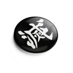 Metsu Kanji Button für Demon Slayer Fans