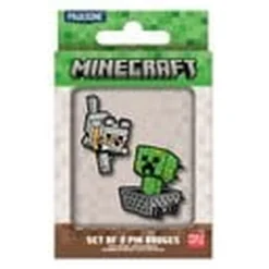 Minecraft Ansteck-Pin 2er-Pack