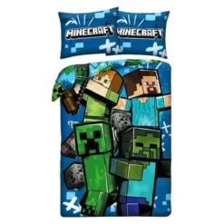 Minecraft Bettwäsche Ver. 9 140 x 200 cm / 70 x 90 cm
