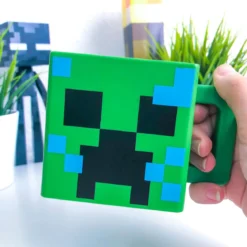 Minecraft - Charged Creeper Tasse grün