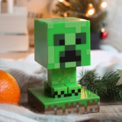 Minecraft - Creeper Icons 3D Tischlampe