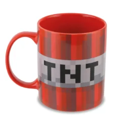 Minecraft - Creeper Socken und TNT Tasse Set