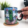 Minecraft - Creeper Thermoeffekt Tasse