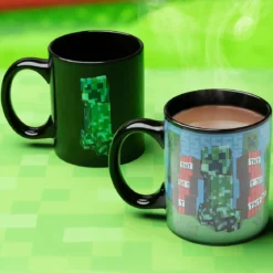 Minecraft - Creeper Thermoeffekt Tasse