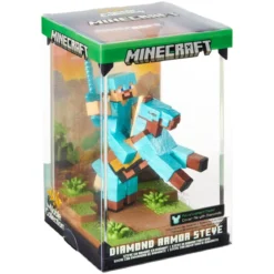 Minecraft – Diamond Armor Steve auf Pferd Figur