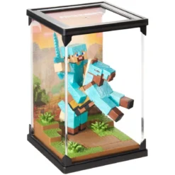 Minecraft – Diamond Armor Steve auf Pferd Figur