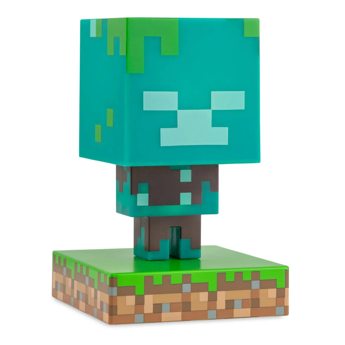 Minecraft - Drowned Zombie 3D Tischlampe