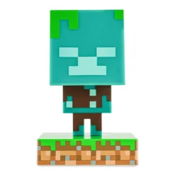 Minecraft - Drowned Zombie 3D Tischlampe