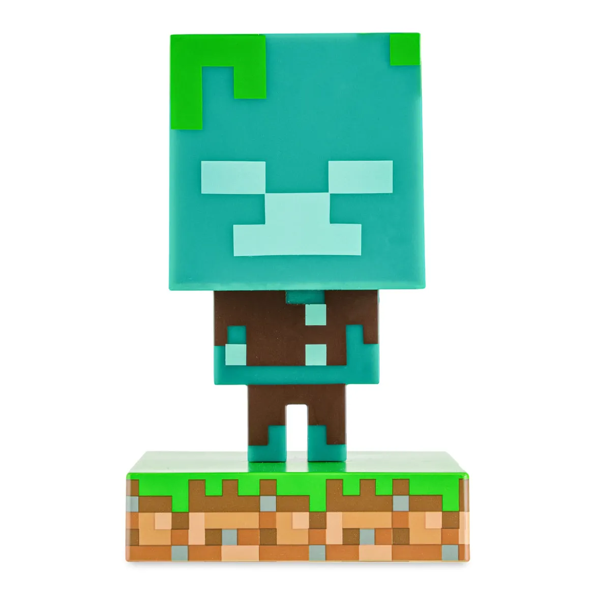 Minecraft - Drowned Zombie 3D Tischlampe