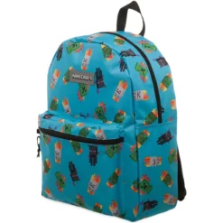 Minecraft - Enemy Invasion Rucksack blau