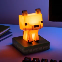 Minecraft - Fox Icons 3D Tischlampe