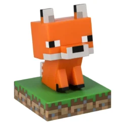Minecraft - Fox Icons 3D Tischlampe