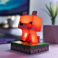 Minecraft - Fox Icons 3D Tischlampe