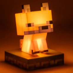 Minecraft - Fox Icons 3D Tischlampe