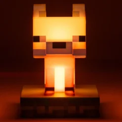 Minecraft - Fox Icons 3D Tischlampe
