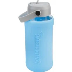 Minecraft Glas Trinkflasche mit Hülle