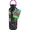 Minecraft Maskottchen Metall Trinkflasche mit Trageschlaufe