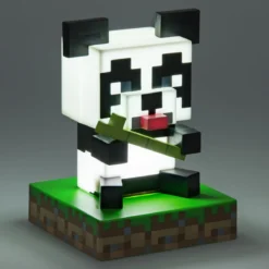 Minecraft - Panda 3D Tischlampe