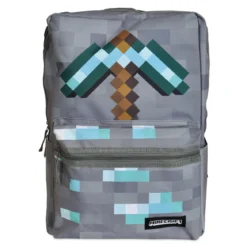 Minecraft - Pickaxe Rucksack grau