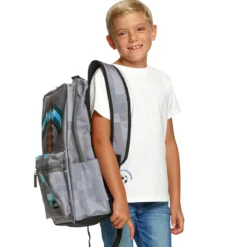 Minecraft - Pickaxe Rucksack grau