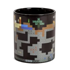 Minecraft - Pixel World Thermoeffekt Tasse