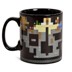 Minecraft - Pixel World Thermoeffekt Tasse