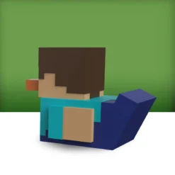 Minecraft - Steve Mini TUBBZ Deko Ente